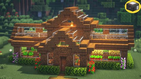 ➤ please like the video if you. Minecraft: How to build a GREENHOUSE | Minecraft Building ...