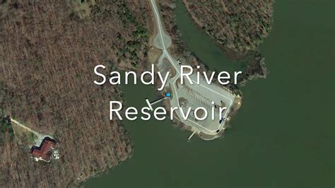 Great Bank Fishing Spot In Virginia Sandy River Reservoir In Prince