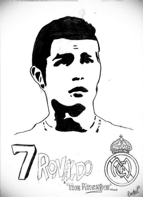 Cristiano Ronaldo Drawing Images