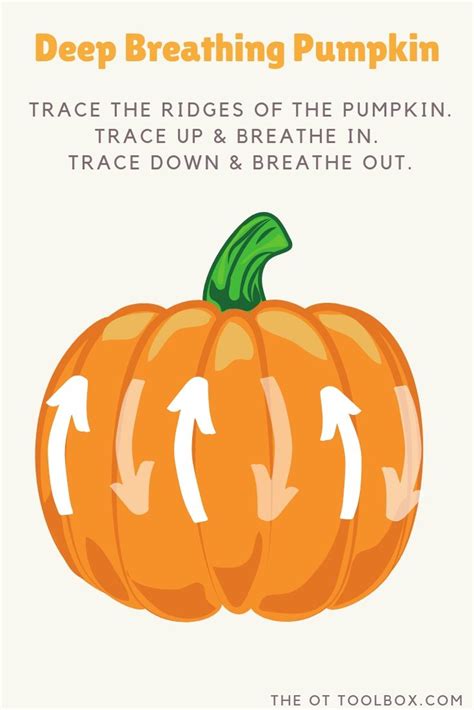 Pumpkin Deep Breathing Exercise For Halloween Mindfulness The Ot Toolbox