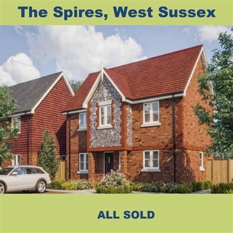 New Homes The Spires West Sussex Land And Brand New Homes