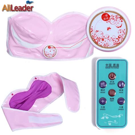 Pink Breast Gland Dredged Massage Instrument Bigger Boobs Electric