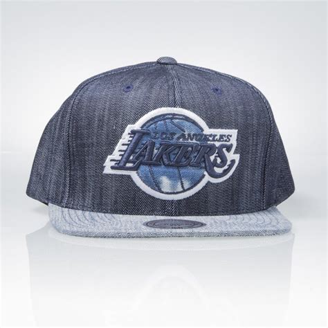 Vintage mitchell & ness nba miami heat hat cap. Mitchell & Ness cap snapback Los Angeles Lakers blue Blue ...