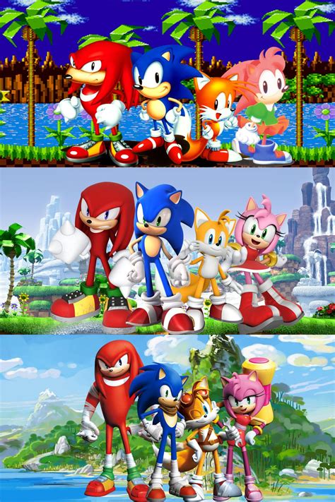 Give sonic a chance to take a rest as you play as tails in sonic the hedgehog. #Sega #Knuckles #Sonic #Tails #Amy (With images) | Sonic ...