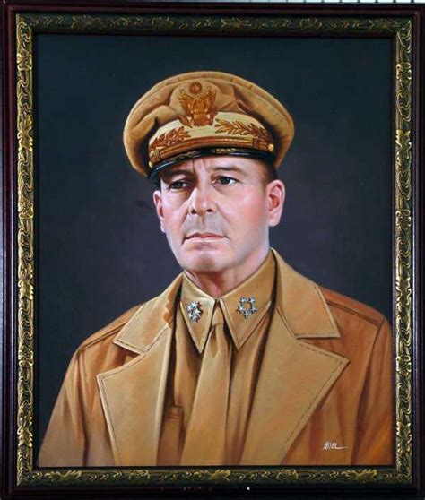 536 Portrait Of General Douglas Macarthur