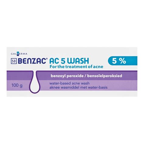 Benzac Ac 5 Wash 100g Broadway Pharmacy