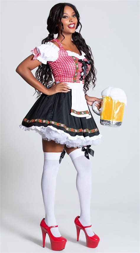Beer Garden Babe Costume Sexy Beer Girl Costume
