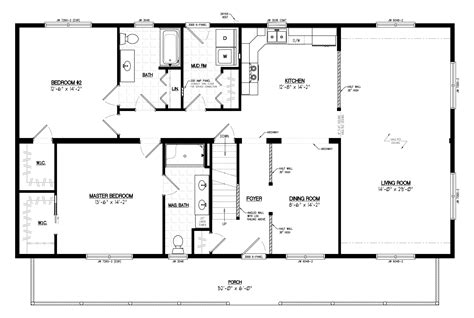 24 X 50 House Plans