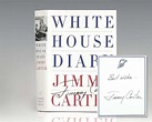 White House Diary Jimmy Carter First Edition