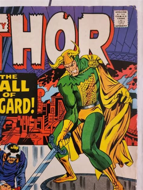 Thor 175 Fall Of Asgard Marvel 1970 Couverture Et Histoire Loki Stan