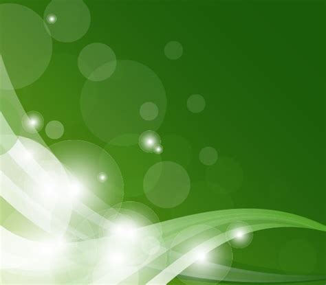 Abstract Green Shiny Wave Background Free Vector In Encapsulated