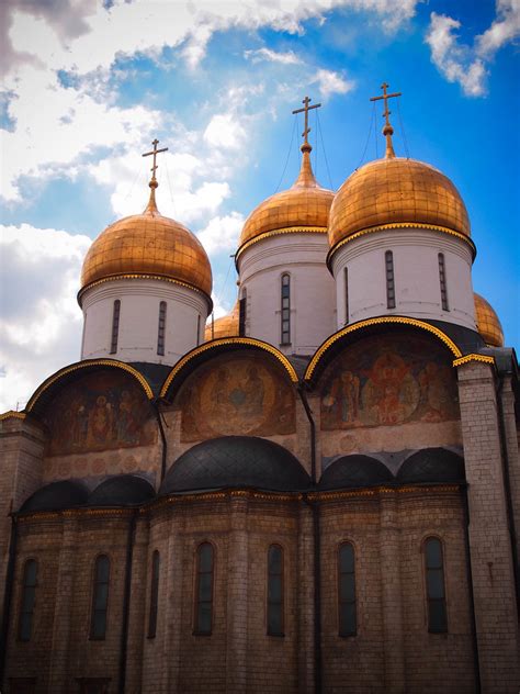 Dormition Cathedral Moscow The Cathedral Of The Dormition Flickr