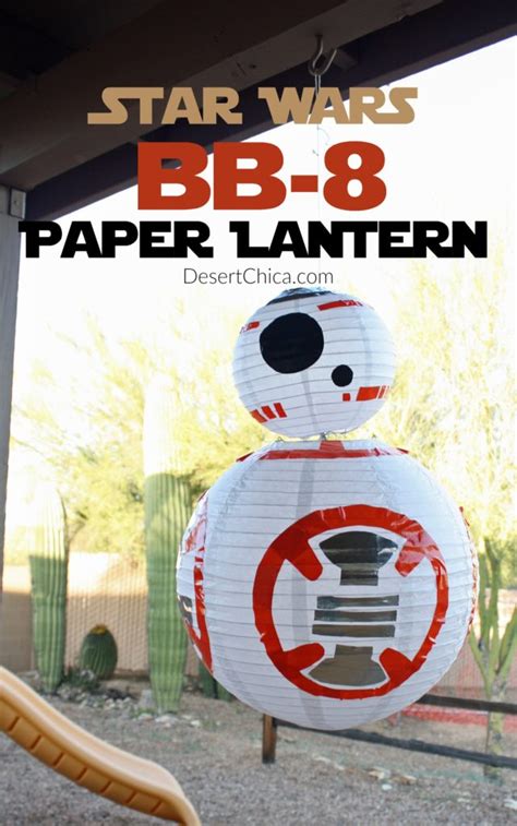 Star Wars BB Paper Lantern Desert Chica