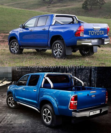 Toyota Hilux Vigo Vs Toyota Hilux Revo Old Vs New