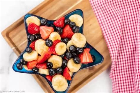 Red White And Blue Fruit Salad 4th Of July Fruit Salad Recipe In