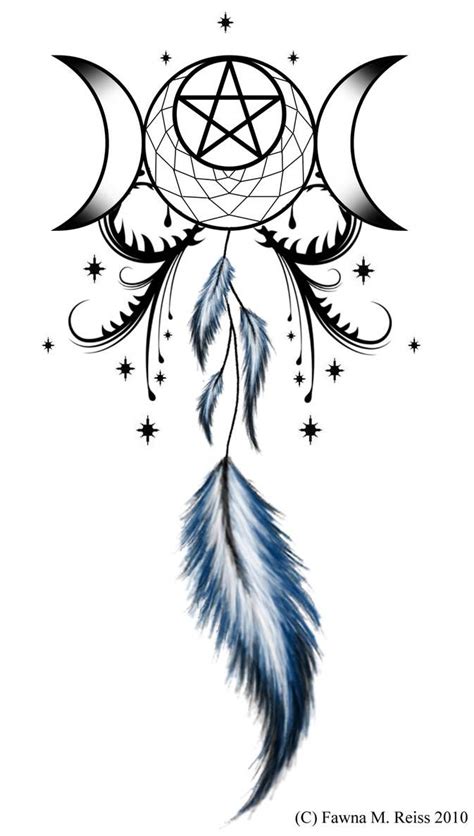 Moon Goddess Dreamcatcher By Stargazertats On Deviantart Coeur Tattoo