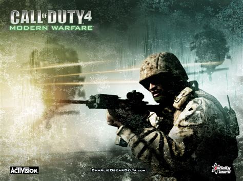Videojuego Call Of Duty 4 Modern Warfare Fondo De Pantalla