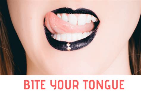 Bite Your Tongue の意味 使い方 Artisanenglishjp ネイティブ