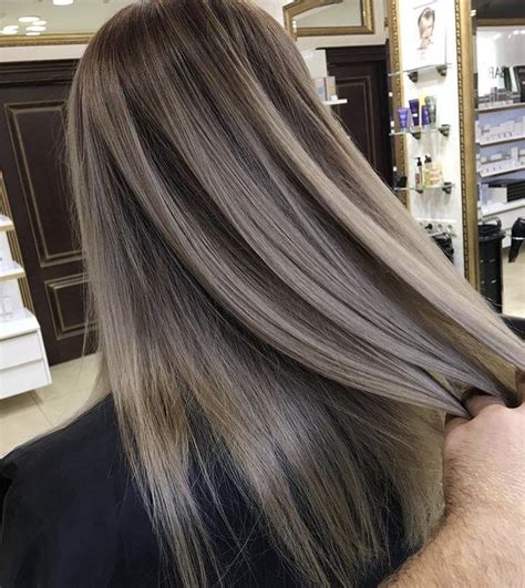 Dark Ash Blond With Almost Silver Tones To Take Out The Warmth Of The