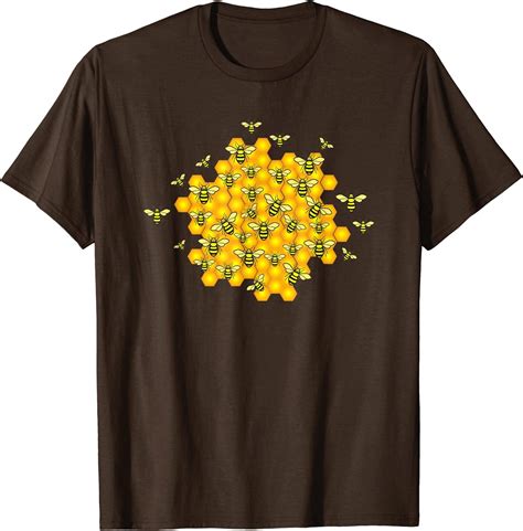 Honey Bee Hive Lover Gift For Beekeepers Bumblebee Birthday T Shirt