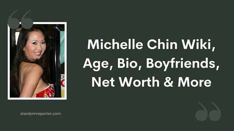 Michelle Chin Wiki Age Bio Boyfriends Net Worth And More