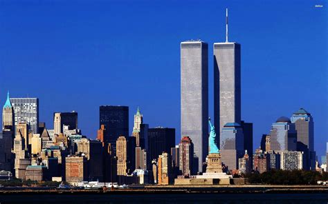 As a result, it's understandably easy to forget what the world trade center looked like during happier days. New York Twin Towers Wallpaper (60+ images)