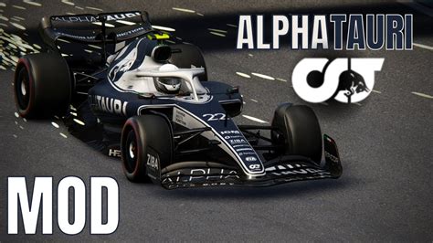 F1 2022 AlphaTauri Skin Mod VRC Formula Alpha 2022 Assetto Corsa