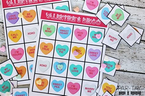 Free Printable Valentines Bingo Party Like A Cherry