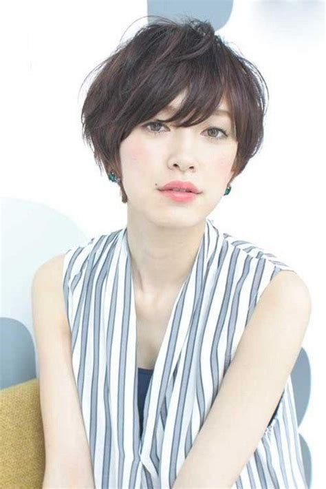 Korean Short Hairstyles For Round Faces 20 Best Ideas Of Short Hairstyles For Asian Round Face