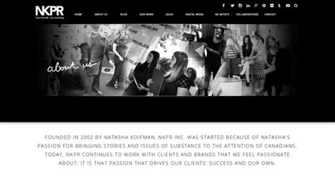 Including the help of search. NKPR | Leading Toronto PR Firms | 10 Best PR