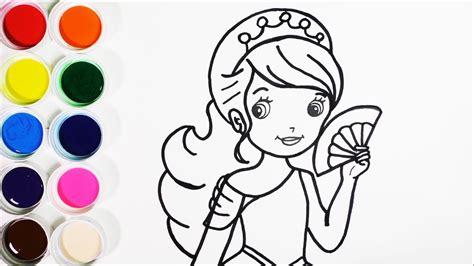 Dibujos Animados Para Colorear De Princesas Faciles Find Gallery