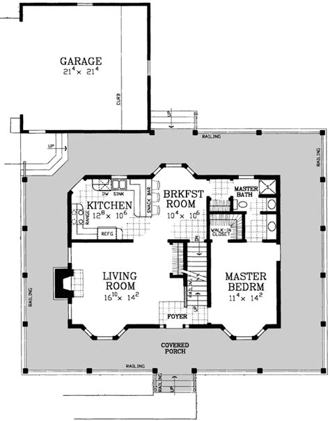 American Classic House Plan 81418w Architectural