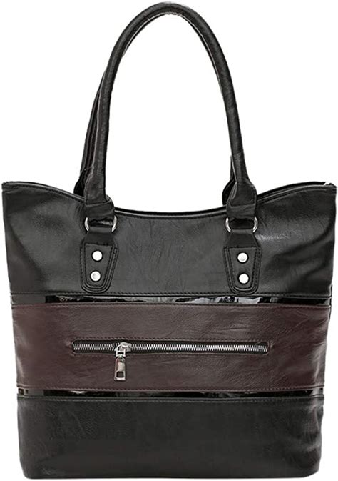 Heternaltm Leather Handbag For Womenfashion Large Capacity Top