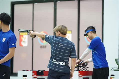 asian rifle pistol cup 2023 jak ina final 10m pistol men asian shooting confederation