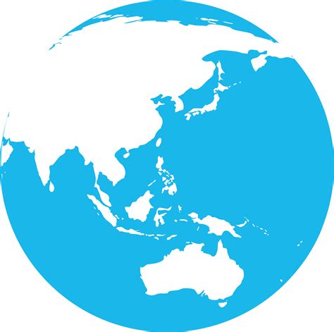 Asia Globe Transparent Png All Png All