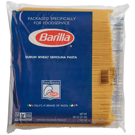 Barilla 20 Lb Thick Spaghetti Pasta