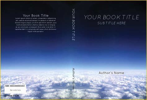 Free Book Cover Templates Of Free Book Cover Design Template Pdf Word