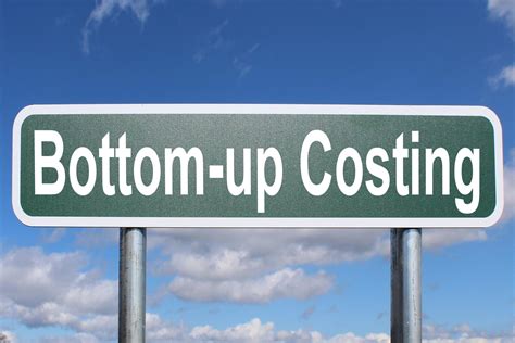 Bottom Up Costing Free Of Charge Creative Commons Highway Sign Image