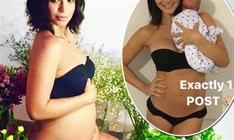 Lauren Brant Flaunts Postpartum Physique On Instagram Daily Mail Online