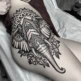 elephant-tattoo-on-hip-hip-thigh-tattoos,-hip-tattoos-women,-henna-elephant-tattoos