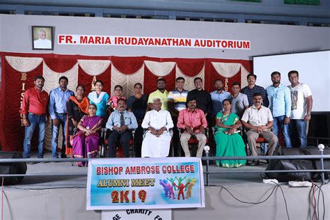 Alumni Events Bishop Ambrose College