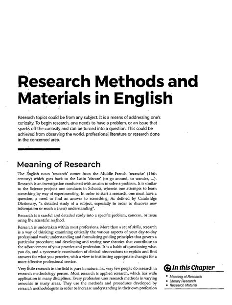 ugc net english paper  research methods  materials  english study material