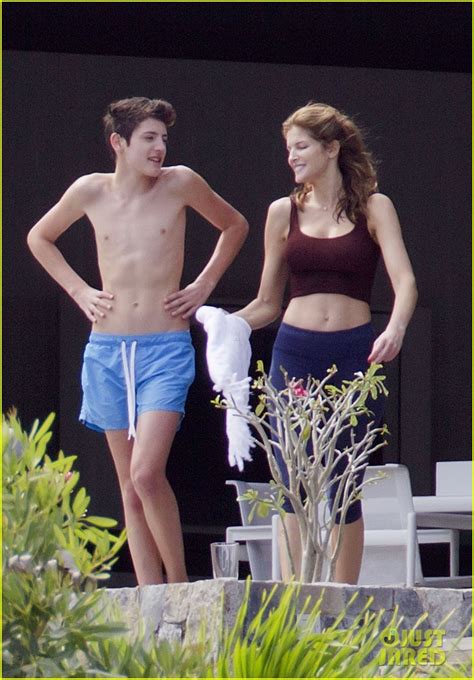 Stephanie Seymour St Bart S With Brant Babes Photo Harry Brant Lily Brant Peter