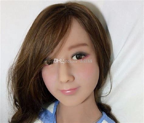 New Top Quality Brown Skin Sex Doll Head For Silicone Adult Dolls