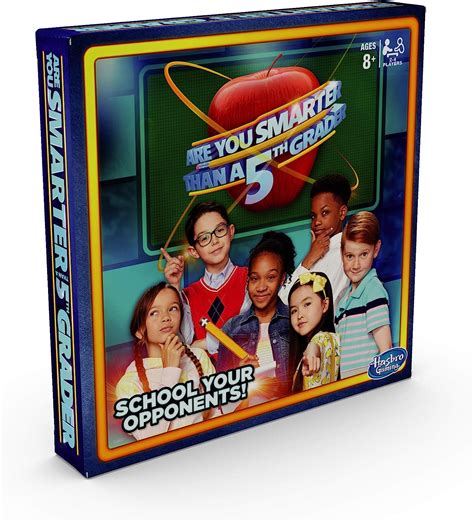 Buy Hasbro Gaming Are You Smarter Than A 5th Grader Board Game For Kids