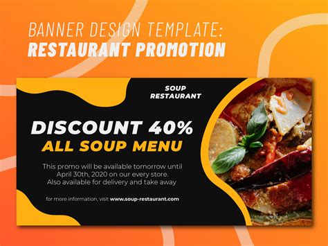 Restaurant Banner Design Template By Anhar Ismail On Dribbble