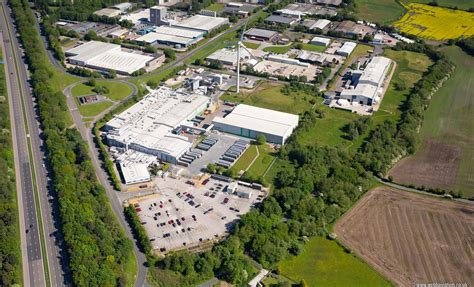 Walkers Crisps Factory Skelmersdale From The Air Aerial Photographs