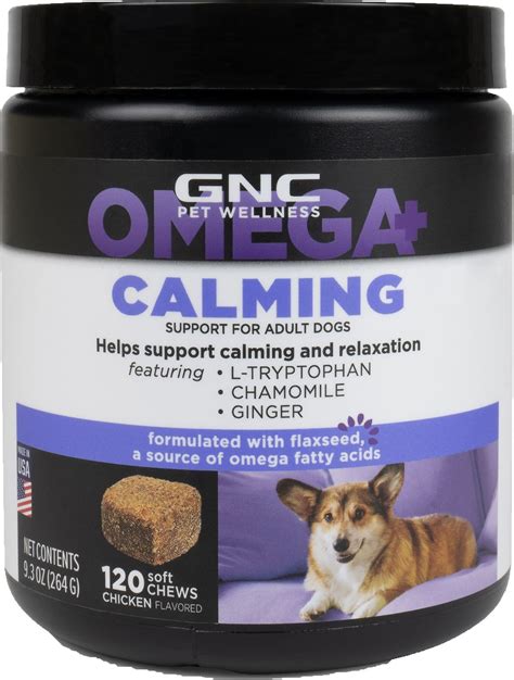 Gnc Pets Calming Dog Supplement 120 Count
