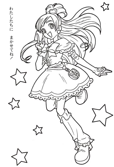 Top 10 Anime Characters Coloring Pages Printable And Free