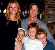 Julia Roberts and Daniel Moder with children, Hazel Moder and Phinnaeus ...